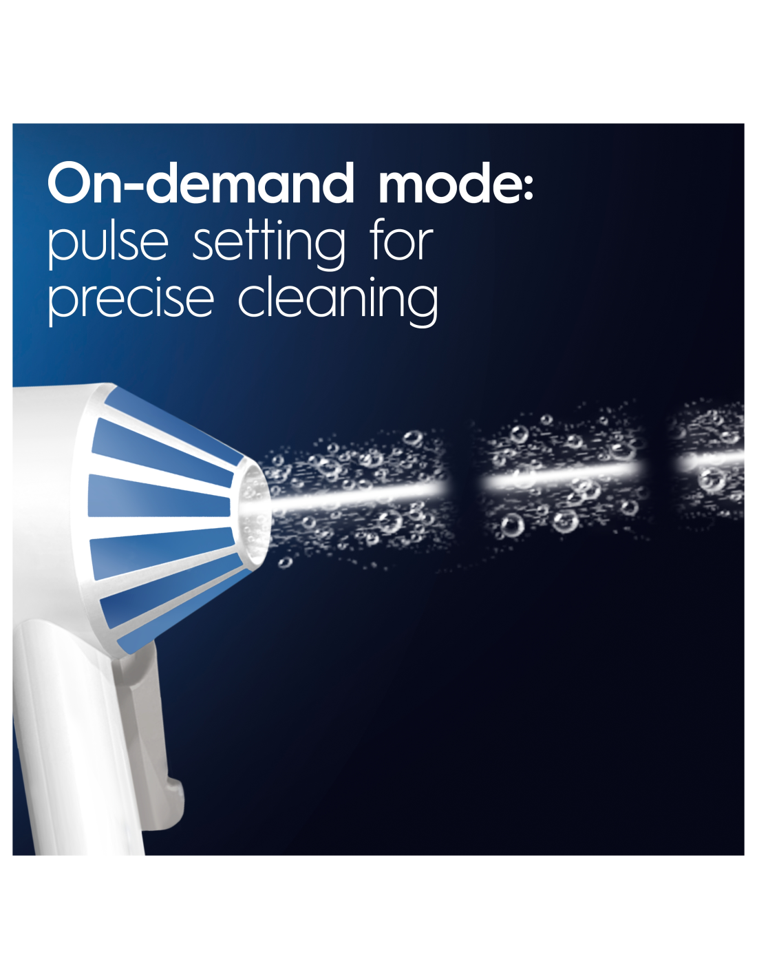 Oral-B | AquaCare 6 Pro-Expert Irrigator | MDH20.026.2 | 145 ml | Number of heads 3 | White - Image 2