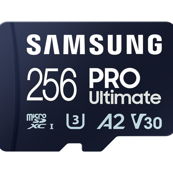 Samsung | MicroSD Card | PRO Ultimate | 256 GB | microSDXC Memory Card | Flash memory class U3, V30, A2 | SD adapter