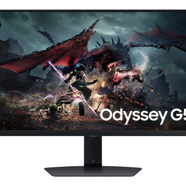 Samsung | LS27DG500EUXEN | 27 " | IPS | QHD | 16:9 | 180 Hz | 1 ms | 2560 x 1440 pixels | HDMI ports quantity 1 | Black