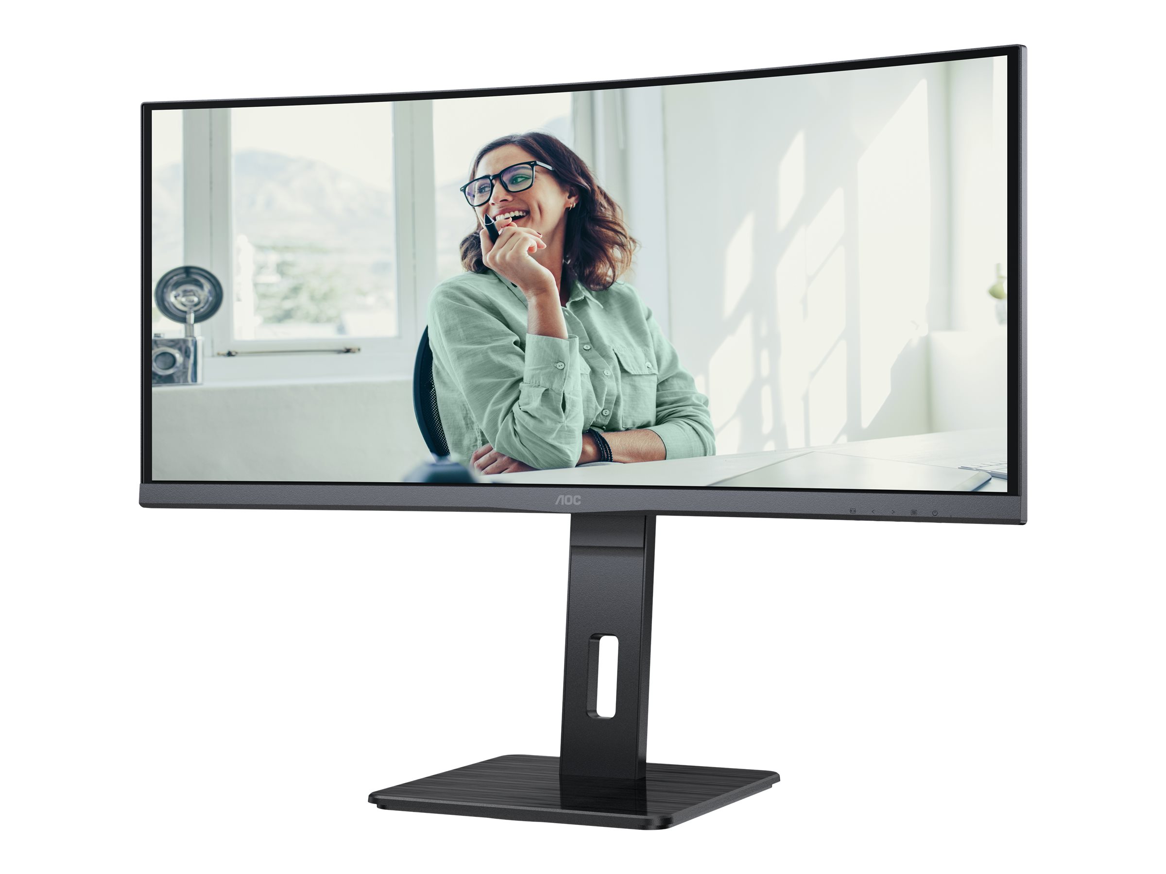 AOC | CU34P3CV | 34 " | VA | 21:9 | 100 Hz | 4 ms | 3440 x 1440 pixels | HDMI ports quantity 1 - Image 3