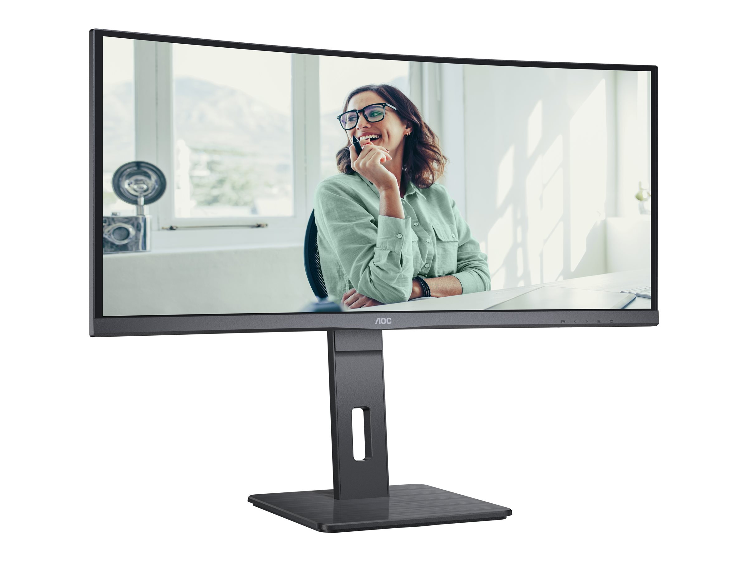 AOC | CU34P3CV | 34 " | VA | 21:9 | 100 Hz | 4 ms | 3440 x 1440 pixels | HDMI ports quantity 1 - Image 5