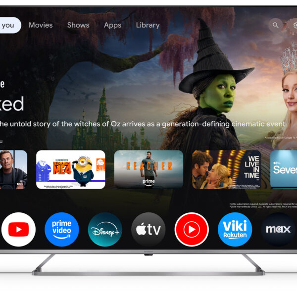 Sharp 4K Ultra HD QLED MiniLED TV | 65JP7265E | 55 | Smart TV | Google TV | UHD