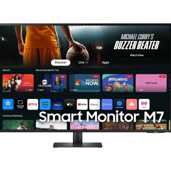 Samsung | LS43DM702UUXDU | 43 " | VA | 4K | 16:9 | 60 Hz | 4 ms | 3840 x 2160 pixels | 300 cd/m² | HDMI ports quantity 2 | Black