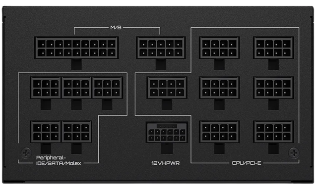 Gigabyte | PSU | GP-UD1300GM PG5 GEU1 | 1300 W - Image 7