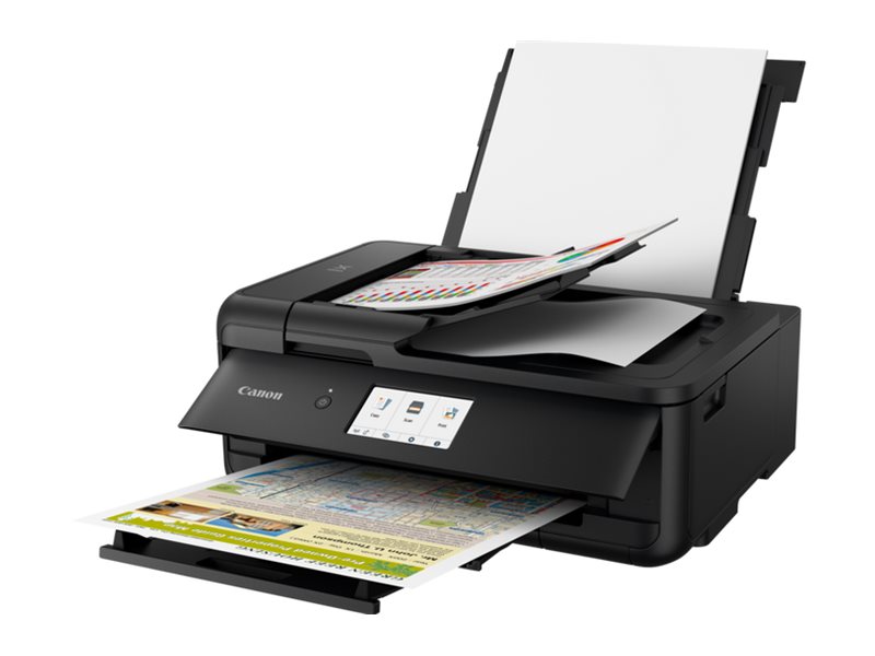 Canon Photo Printer | PIXMA TS9550a | Inkjet | Colour | All-in-one | A3 | Wi-Fi | Black - Image 4