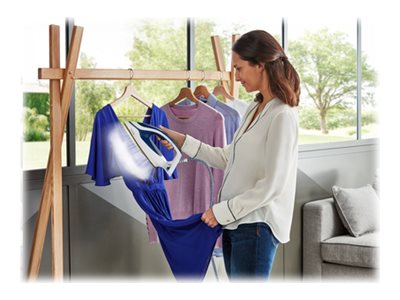 TEFAL | Steam Generator | GV9221E0 Pro Express Protect | 2600 W | 1.8 L | 7.6 bar | Vertical steam function | Calc-clean function | Blue/White - Image 22