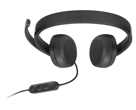 Lenovo Headset | USB-A Stereo Gen 2 | Built-in microphone | Wired | Black - Image 3