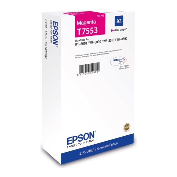 Epson WF-8XXX Series | XL Ink Cartridge | Magenta