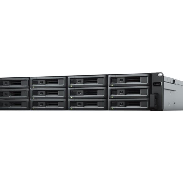Synology 12-bay capacity expansion units 12x3.5" Hot-Swap | RX1223RP | 2 | 100V to 240V AC | Black