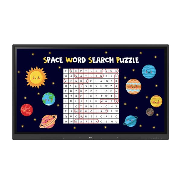 LG UHD IR-Type Touch Interactive Digital Board | 75TR3DK-B | 75 " | 390 cd/m² | Landscape | 16/7 | Android | Wi-Fi | Touchscreen | 8 ms | 178 ° | 178 °