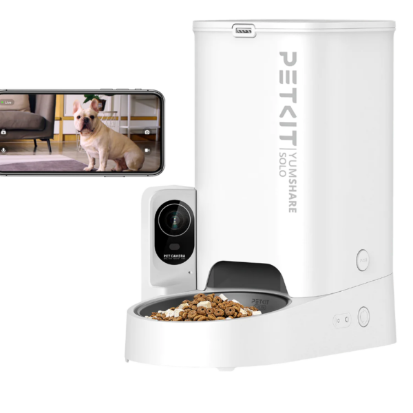 PETKIT | Feeder with Camera | P571 YumShare Solo | Capacity 3 L | White