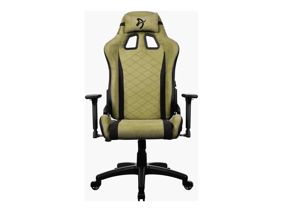 Arozzi Soft Fabric | Gaming Chair | Avanti SoftFabric | Moss Green - Image 2