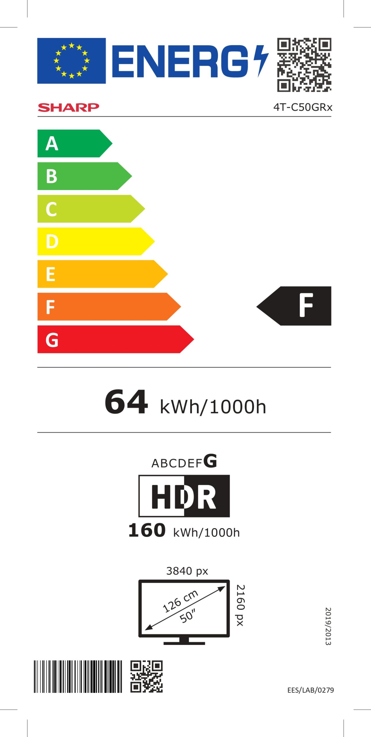Sharp 50GR8265E | 50" | Smart TV | Google TV | 4K Ultra HD - Image 8