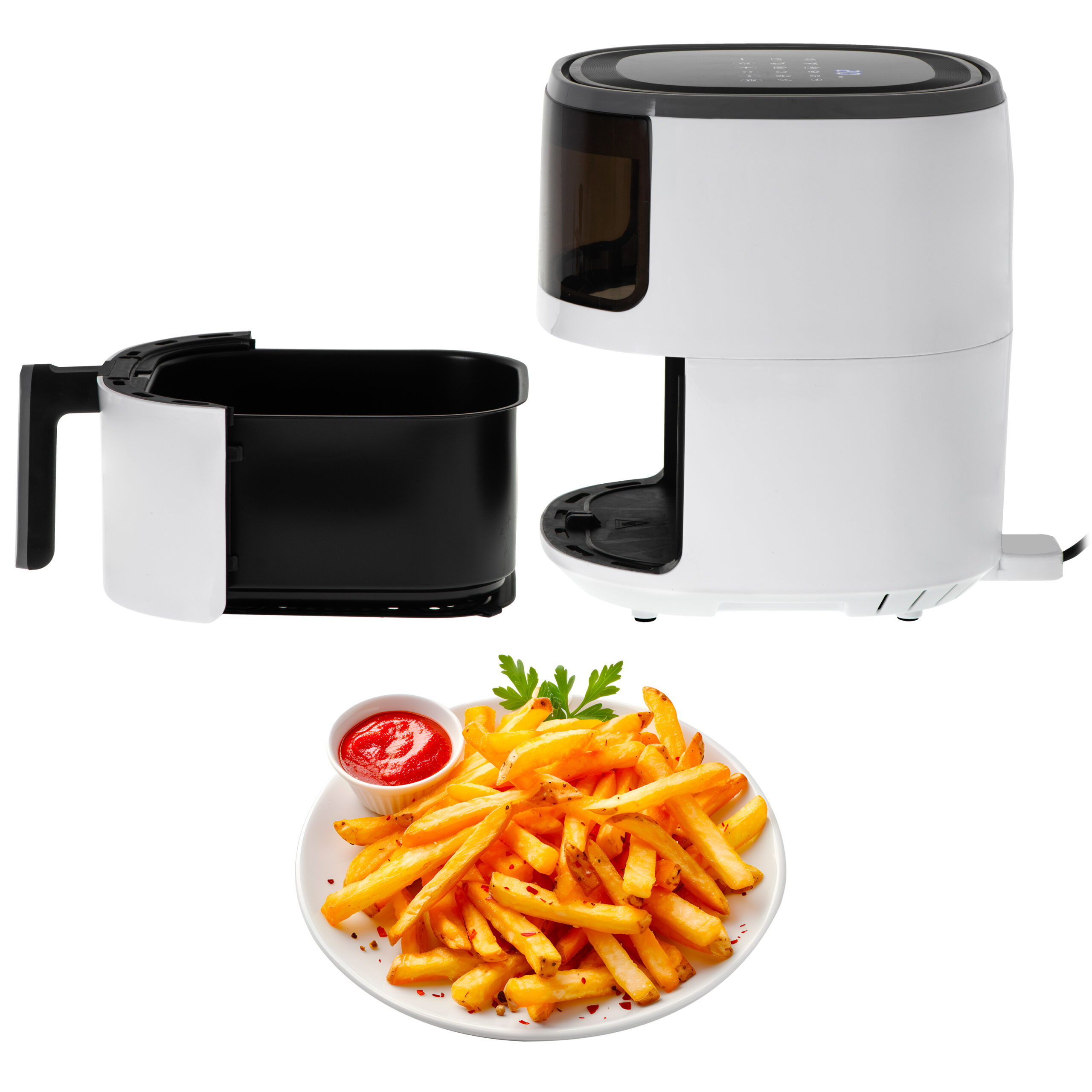 Camry Airfryer Oven | CR 6313 | Power 2000 W | Capacity 5 L | Convection | White - Image 3