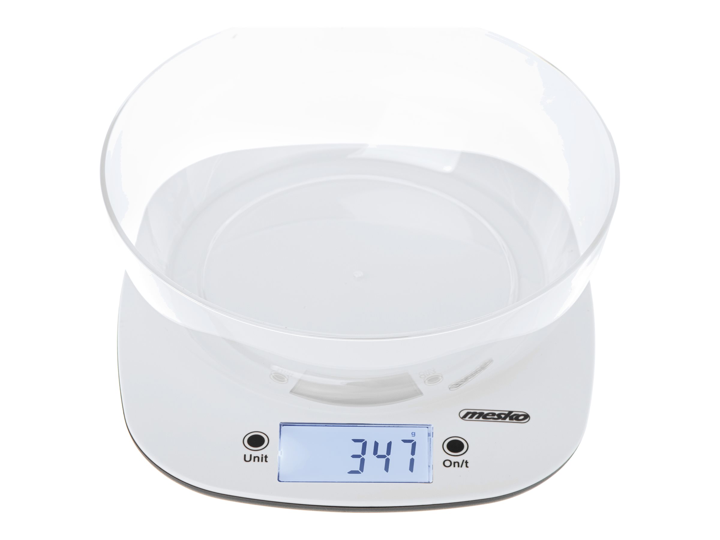 Adler Kitchen Scale with a bowl | MS 3179b | Graduation 1 g | Display type LCD | Black - Image 2