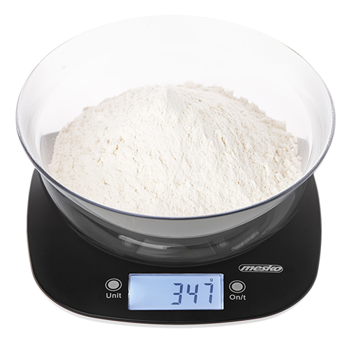 Adler Kitchen Scale with a bowl | MS 3179b | Graduation 1 g | Display type LCD | Black - Image 5