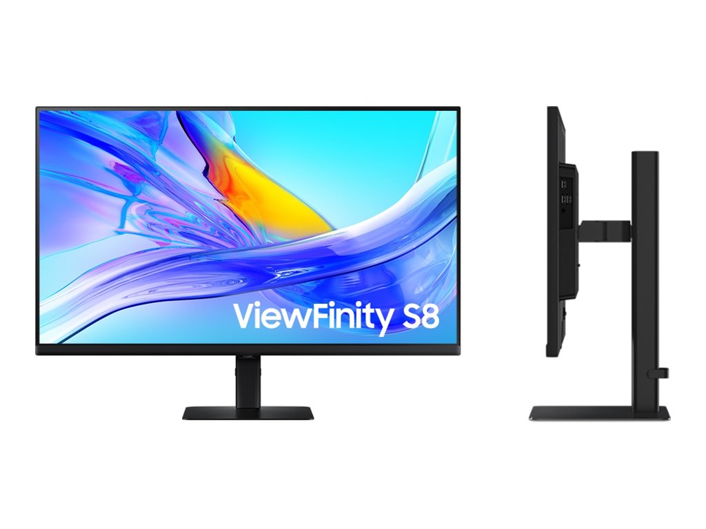 Samsung | LS32D800UAUXEN | 32 " | VA | UHD | 16:9 | 60 Hz | 5 ms | 3840 x 2160 pixels | 350 cd/m² | Black - Image 4