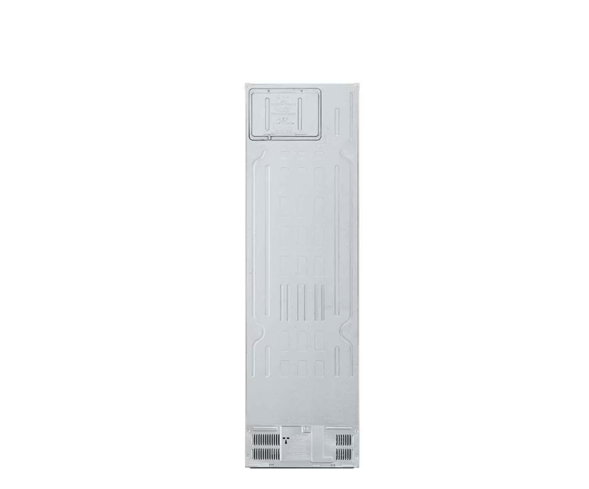 LG | Refrigerator | GBV5240DSW | Energy efficiency class D | Free standing | Combi | Height 203 cm | No Frost system | Fridge net capacity 277 L | Freezer net capacity 110 L | Display | 35 dB | White - Image 9