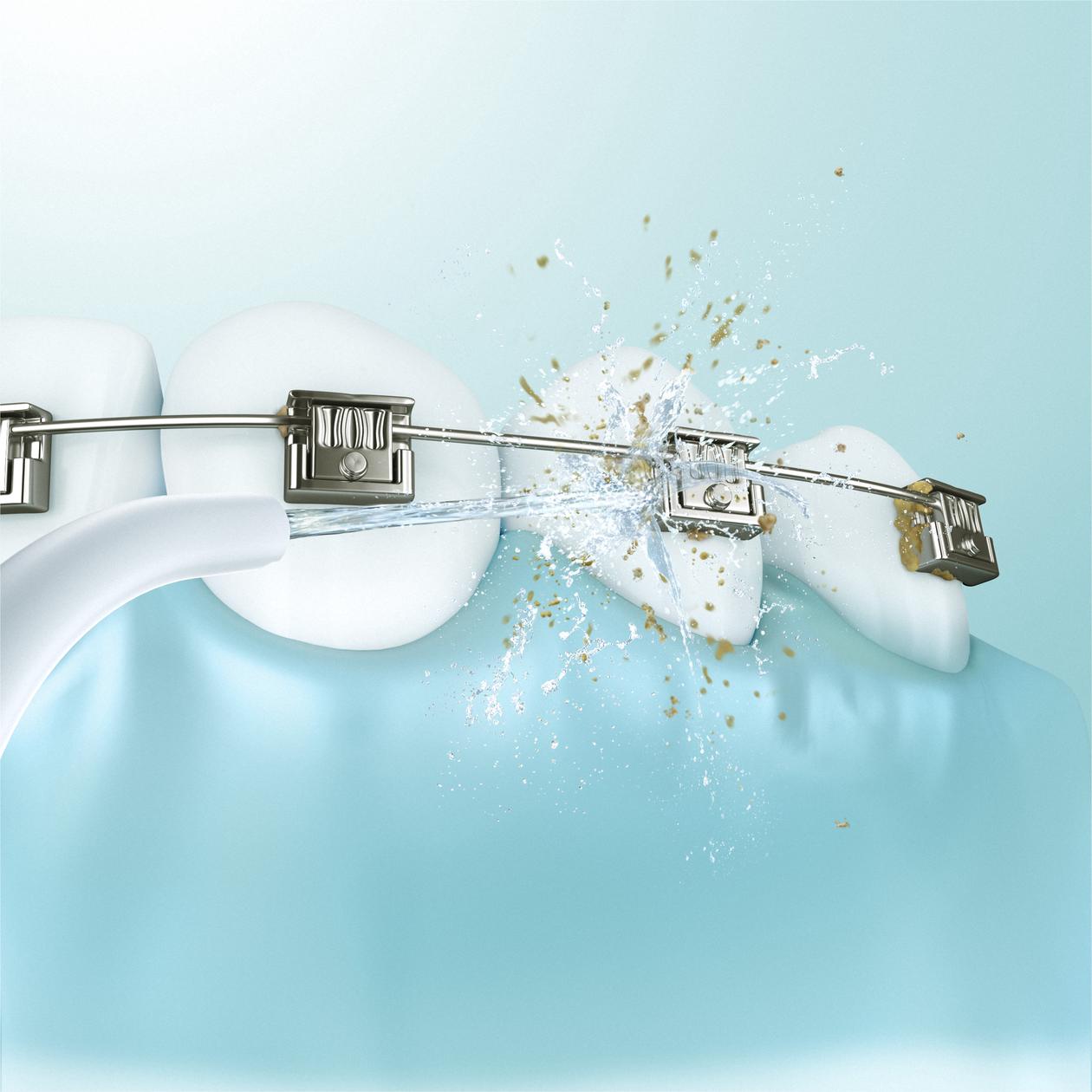 Panasonic Oral Irrigator | EW-DJ26-V303 | Cordless | 200 ml | Number of heads 2 | White - Image 7