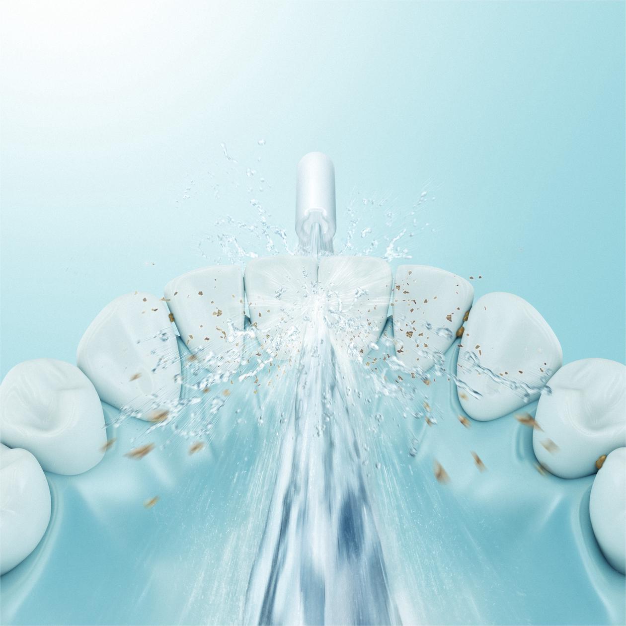 Panasonic Oral Irrigator | EW-DJ26-V303 | Cordless | 200 ml | Number of heads 2 | White - Image 9