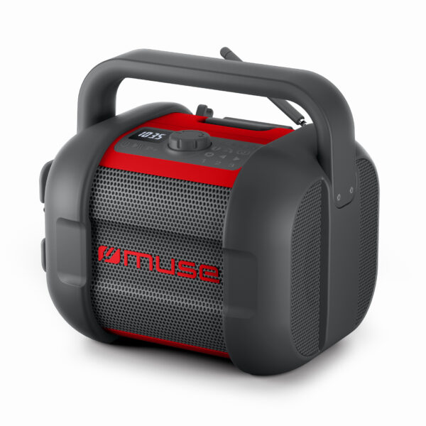 Muse | Jobsite Bluetooth Radio | M-968 BTR | 40 W | Bluetooth | NFC features