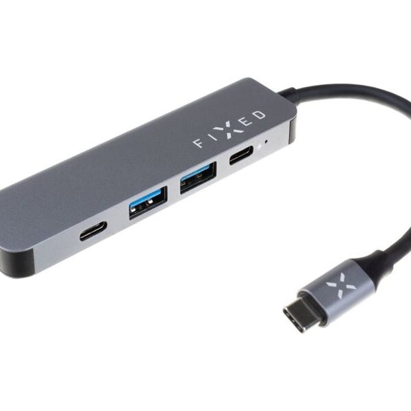 Fixed | 5-port USB-C HUB Mini for laptops and tablets | FIXHU-MN-GR