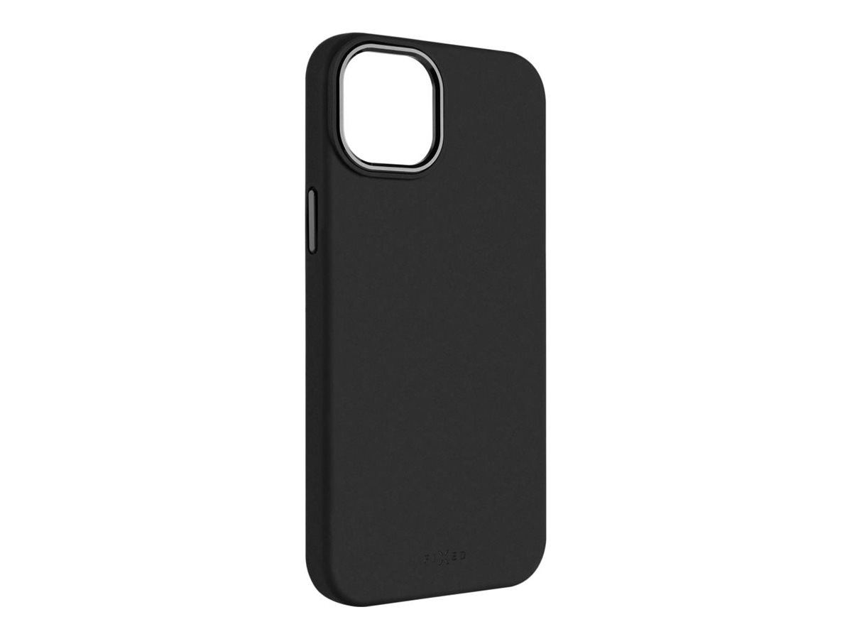 Fixed | MagFlow | Back Cover | Apple | iPhone 16 Plus | Silicone | Black