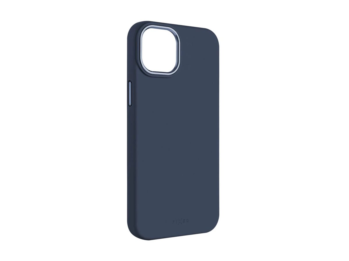 Fixed MagFlow | Back cover | Apple | iPhone 16 Plus | Liquid silicon | Blue