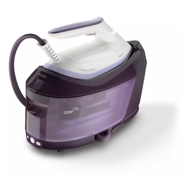 Philips | Steam Generator | PSG6024/30 | 2400 W | 1.8 L | Auto power off | Vertical steam function | Calc-clean function | Purple