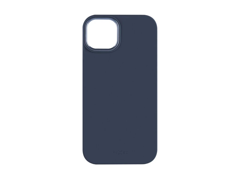 Fixed MagFlow | Back cover | Apple | iPhone 16 Plus | Liquid silicon | Blue - Image 2
