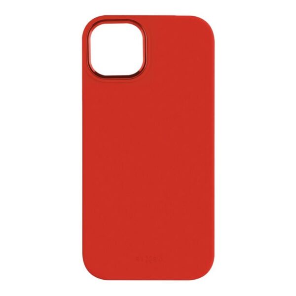 Fixed MagFlow | Back cover | Apple | iPhone 16 Plus | Liquid silicon | Red