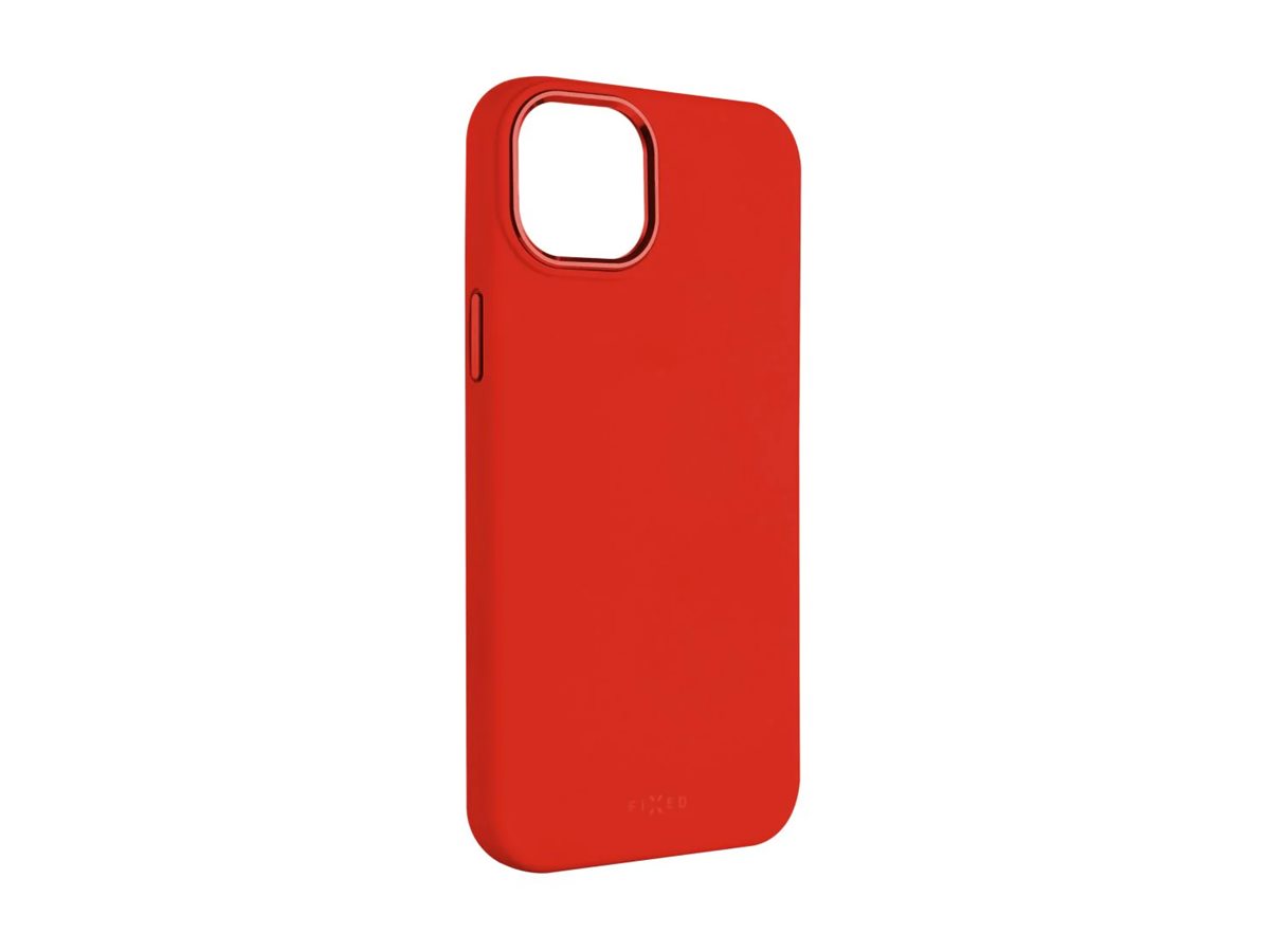 Fixed MagFlow | Back cover | Apple | iPhone 16 Pro Max | Liquid silicon | Red
