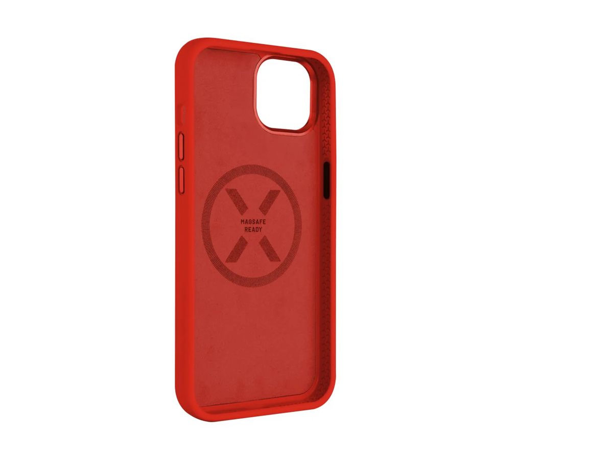 Fixed MagFlow | Back cover | Apple | iPhone 16 Pro Max | Liquid silicon | Red - Image 3