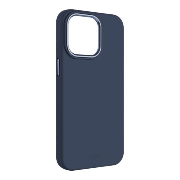 Fixed MagFlow | Back cover | Apple | iPhone 16 Pro | Liquid silicon | Blue