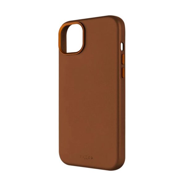 Fixed MagLeather | Back cover | Apple | iPhone 16 Pro | Leather | Brown