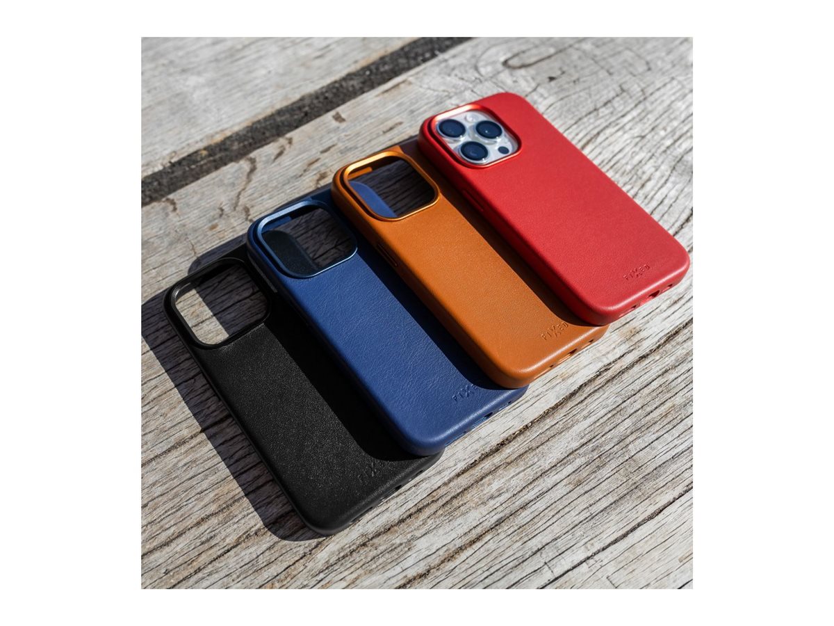 Fixed MagLeather | Back cover | Apple | iPhone 16 | Leather | Red - Image 8