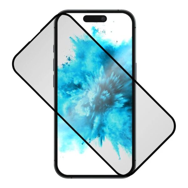 Fixed | Privacy Full Cover | Apple | iPhone 16 Plus | Tempered Glass | Black | Screen Protector