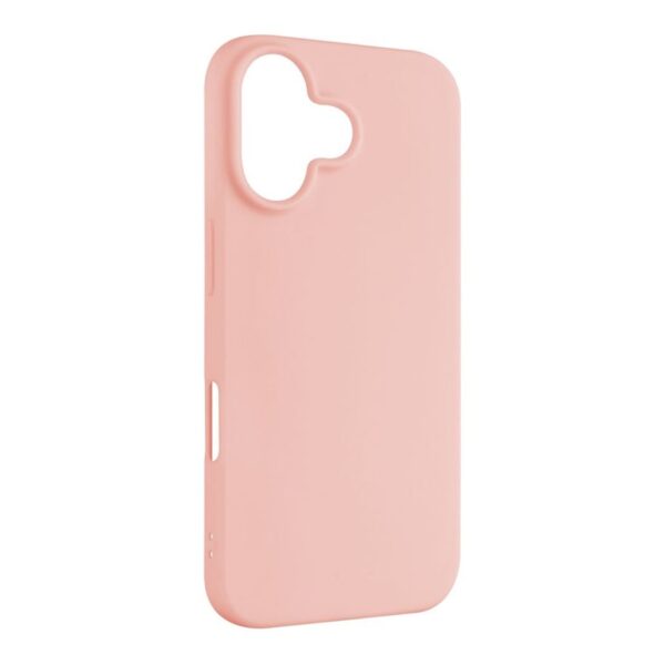 Fixed Story | Back cover | Apple | iPhone 16 | Rubberized | Pink