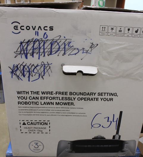 SALE OUT. Ecovacs | Lawn Mower | GOAT G1-800 | Mowing Area 800 m² | WiFi APP Yes | Maximum Incline 45 % | Waterproof IPX4 | 59 dB | 4000 mAh | DAMAGED PACKAGING, UNPACKED