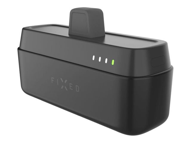 Fixed | Zen 5 Plug-in 20W Powerbank | FIXZEN-5PL-BK | 5000 mAh | USB-C: DC 5V/3A, 9V/2.22A, 12V/1.67A 20W MAX | Black