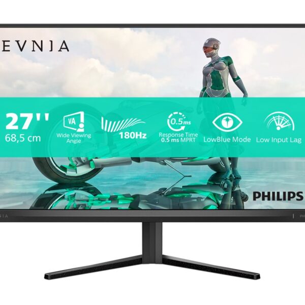 Philips | 27M2N3200S/00 | 27 " | IPS | 16:9 | 180 Hz | 1 ms | 1920 x 1080 pixels | 300 cd/m² | HDMI ports quantity 2 | Black | Warranty 24 month(s)
