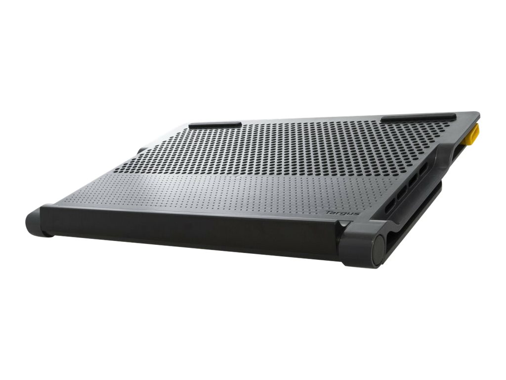 Targus Stand | Chill Mat with 4 USB-A Port Hub - for up to 16-inch Laptops | Black/Grey - Image 2