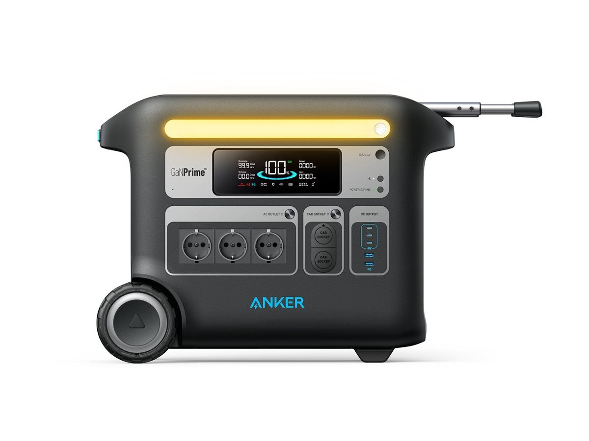 Anker Solix Portable Power Station 2048 Wh, 2400W | SOLIX F2000 (PowerHouse 767) - Image 2