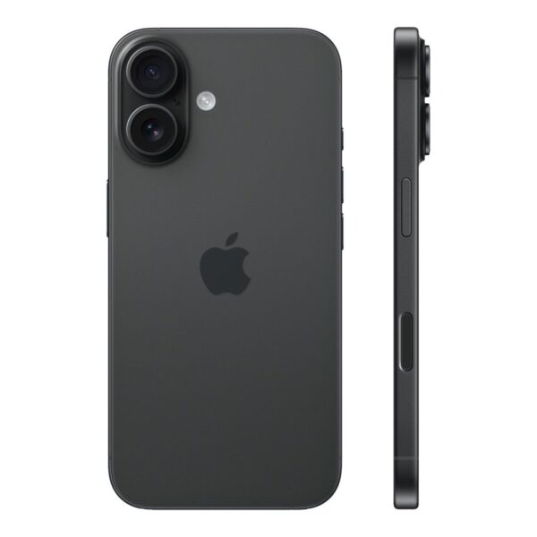 Apple iPhone 16 | Black | 6.1 " | Super Retina XDR | 2556 x 1179 pixels | A18 | Internal RAM 8 GB | 512 GB | Dual SIM | 4G | 5G | Main camera resolution 48+12 MP | Secondary camera resolution 12 MP | iOS | 18