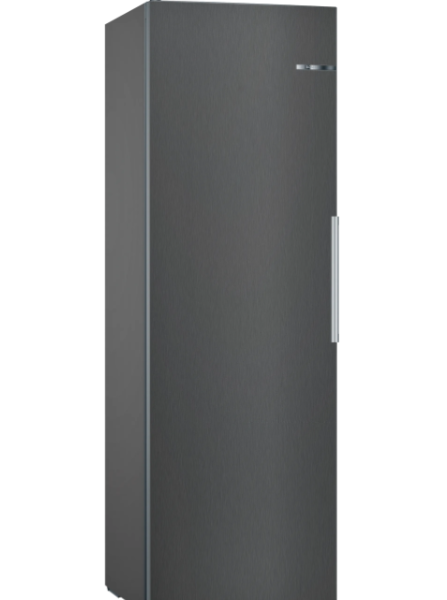 Bosch | Refrigerator | KSV36VXDP | Energy efficiency class D | Free standing | Larder | Height 186 cm | Fridge net capacity 346 L | Display | 39 dB | Black