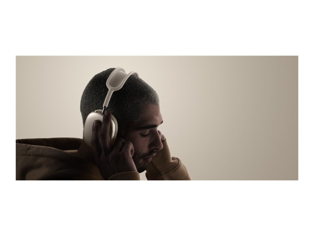 Apple | Headphones | AirPods Max | Bluetooth | Over-Ear | Microphone | Noise reduction | Wireless | Beige - Image 9