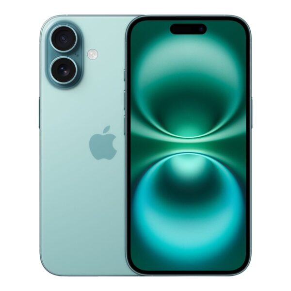 Apple iPhone 16 | Teal | 6.1 " | Super Retina XDR display | 2556 x 1179 pixels | A18 | Internal RAM 8 GB | 128 GB | Dual SIM | 4G | Main camera resolution 48+12 MP | Secondary camera resolution 12 MP | iOS | 18
