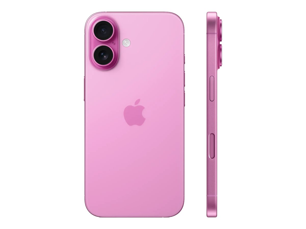 Apple iPhone 16 | Pink | 6.1 " | Super Retina XDR display | 2556 x 1179 pixels | A18 | Internal RAM 8 GB | 256 GB | Dual SIM | 4G | 5G | Main camera resolution 48+12 MP | Secondary camera resolution 12 MP | iOS | 18 - Image 2