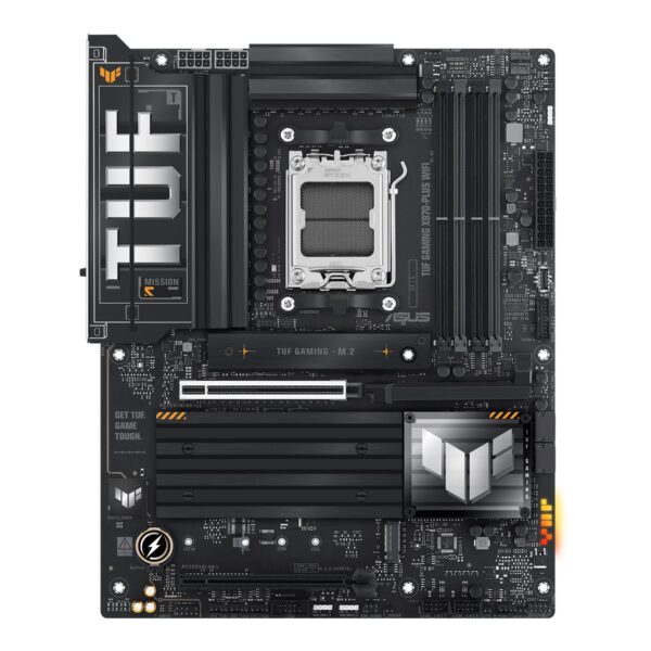 Asus Processor family AMD | Processor socket AM5 | DDR5 DIMM | Memory slots 4 | Supported hard disk drive interfaces SATA, M.2 | Number of SATA connectors 2 | Chipset AMD X870 | ATX