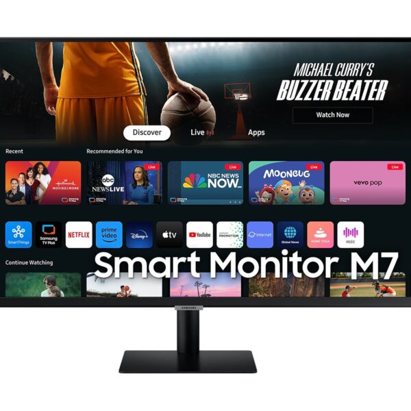 Samsung | LS32DM702UUXDU | 32 " | VA | 16:9 | 60 Hz | 4 ms | 3840 x 2160 pixels | 300 cd/m² | HDMI ports quantity 2 | Black